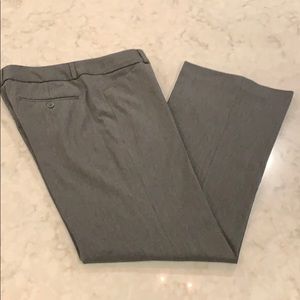 Express Editor Flat Front Wide Leg Pant